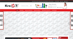 Desktop Screenshot of kre-at.com